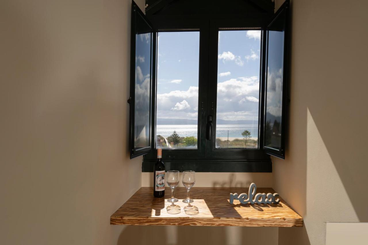 Apartamento Lura De Fisterra Playa De Langosteira En Finisterre Con Vistas Al Mar San Martin de Arriba Exterior foto