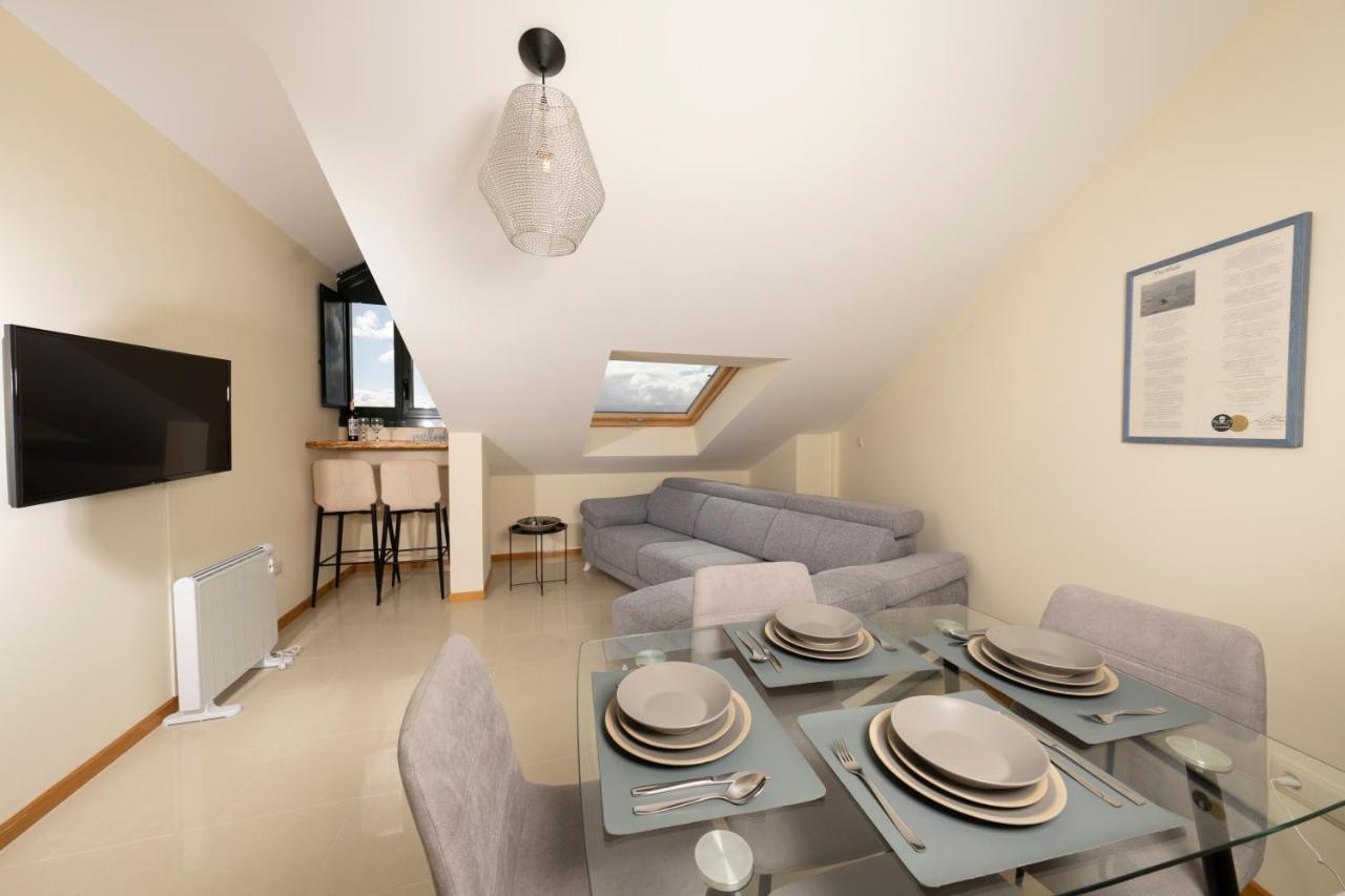 Apartamento Lura De Fisterra Playa De Langosteira En Finisterre Con Vistas Al Mar San Martin de Arriba Exterior foto